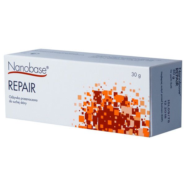 Nanobase Repair, krem-odżywka do suchej skóry, 30 g