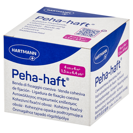 Peha Haft, elastyczna opaska, 4 cm x 4 m, 1 sztuka - 4052199665498