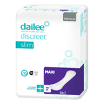Dailee Discreet Premium Slim Maxi, wkładki urologiczne, 5 kropli, 30 sztuk