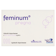Feminum pregna, 3 globulki dopochwowe
