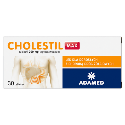 Cholestil Max 200 mg, 30 tabletek - zdjęcie produktu