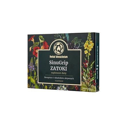 SinuGrip Zatoki, 15 kapsułek - zdjęcie produktu