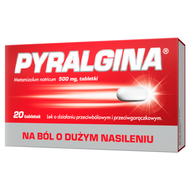 Pyralgina 500 mg, 20 tabletek