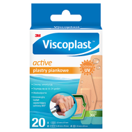 Viscoplast active plastry piankowe, 20 sztuk
