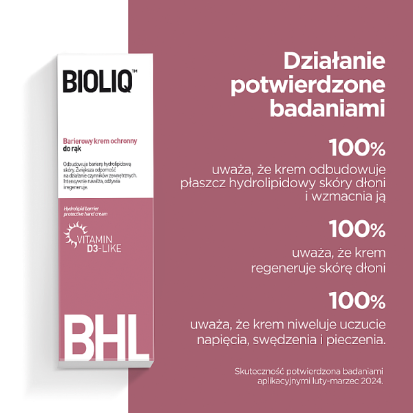 Bioliq BHL Krem ochronny do rąk, 75 ml | Apteline.pl