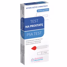 Test na prostatę PSA, test z krwi z palca