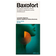 Baxofort 0,74 mg, roztwór, 200 ml