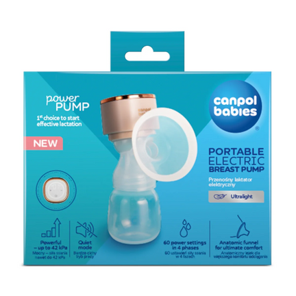 Canpol, laktator elektryczny Power Pump, 1 sztuka - zdjęcie produktu