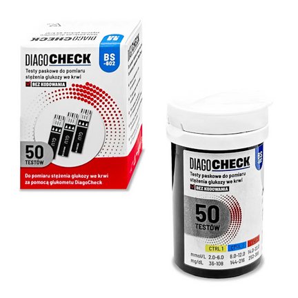 DiagoCheck, paski, 50 sztuk - zdjęcie produktu