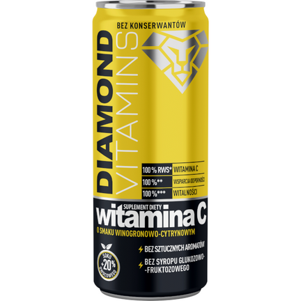 Diamond Vitamins Witamina C, płyn, 250 ml - zdjęcie produktu