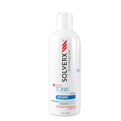 EMPIRE PHARMA Solverx Forte Atopic Skin, tonik do twarzy, 200 ml — Składniki i ocena