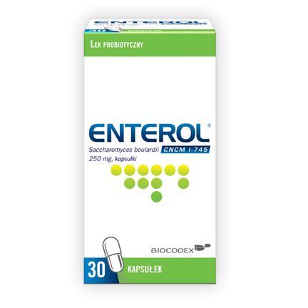Enterol, 250 mg, 30 kapsułek - zdjęcie produktu