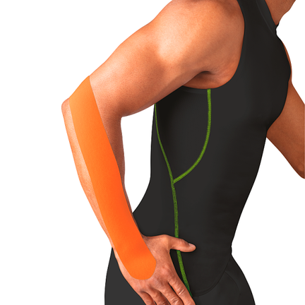 Leukotape K by Actimove, taśma kinezjologiczna, pomarańczowa, 1 sztuka 