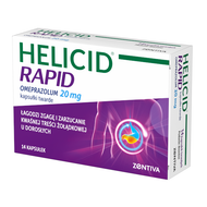 Helicid Rapid 20 mg, 14 kapsułek twardych