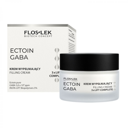FLOS-LEK Floslek, krem wypełniający do twarzy, 3 × Lift Complete, 50 ml — Składniki i ocena