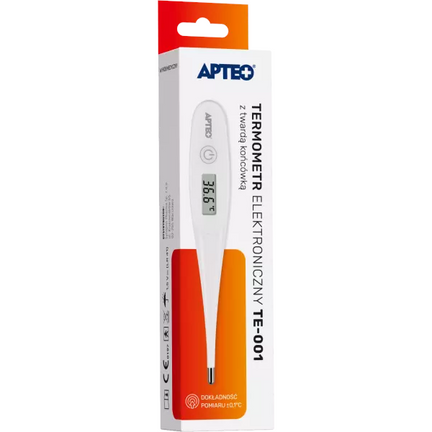 APTEO, termometr elektroniczny TE-001, 1 sztuka - zdjęcie produktu