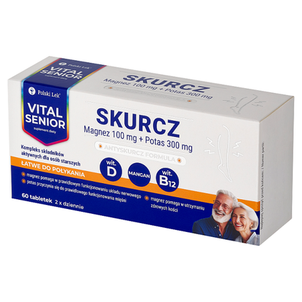 Vital Senior Skurcz, 60 tabletek - 5904157905728