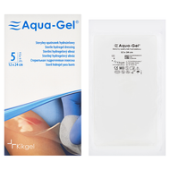 Aqua-Gel, 12 cm x 24 cm, opatrunek hydrożelowy, 1 opatrunek
