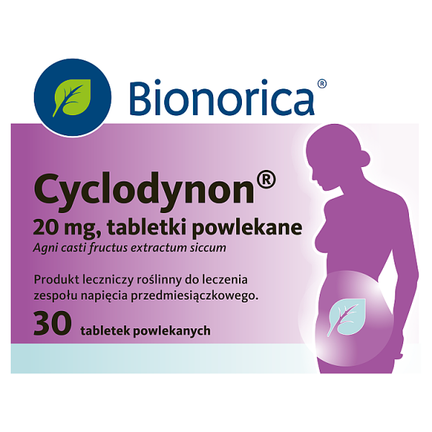 Cyclodynon 20 mg, 30 tabletek powlekanych - zdjęcie produktu