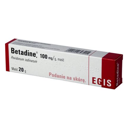 Betadine 100 mg/g, maść, 20 g - zdjęcie produktu