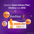 Femibion 2 Ciąża, Kwas Foliowy Plus, DHA, 56 tabletek i 56 kapsułek - 5907589874709