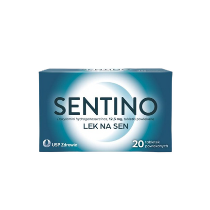 Sentino, 12,5 mg, 20 tabletek powlekanych - zdjęcie produktu