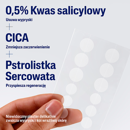 Cetaphil Blemish Prone, plastry na wypryski, 24 sztuki - 5020465204046