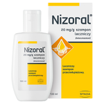 Nizoral, leczniczy szampon przeciwłupieżowy, 100 ml