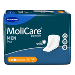 MoliCare Premium Men Pad 4K, anatomiczne wkłady chłonne, 14 sztuk