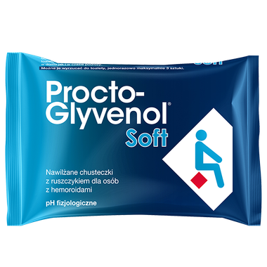 Procto-Glyvenol Soft, chusteczki, 30 sztuk