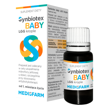 Synbiotex Baby LGG, krople 7 ml - zdjęcie produktu