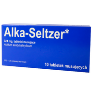 Alka-Seltzer, 10 tabletek musujących (import równoległy Medezin)