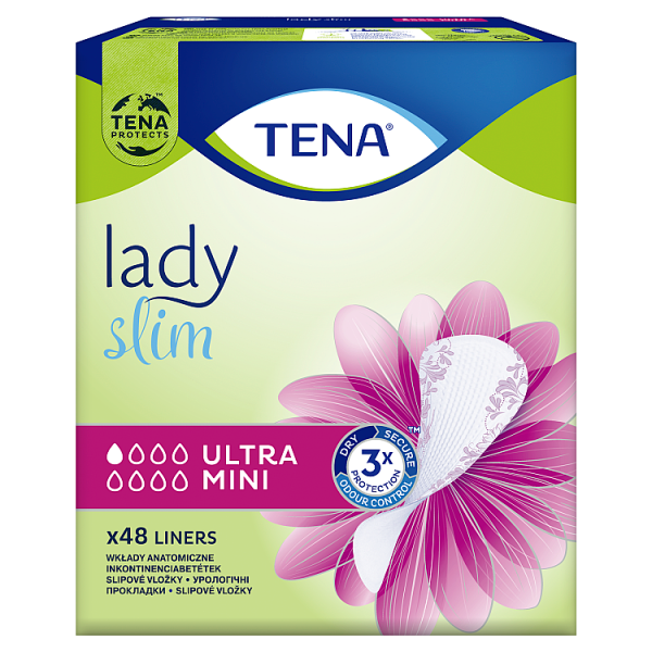 Wkładki TENA Lady Slim Ultra Mini, 48 sztuk
