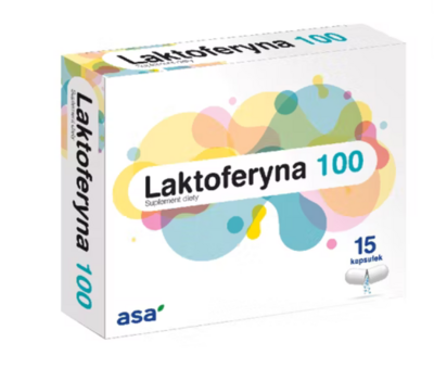 Laktoferyna 100, 15 kapsułek