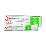 GeloVox, smak wiśniowo-mentolowy, 20 tabletek do ssania