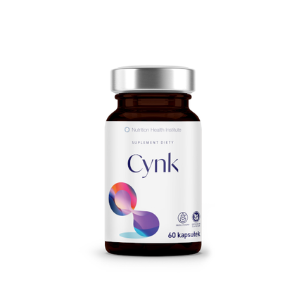 Nutrition Health, Cynk, 60 kapsułek - zdjęcie produktu