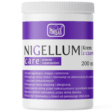 PROLAB Krem z czarnuszką Nigellum Care, 200 ml — Składniki i ocena