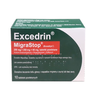 Excedrin MigraStop, 10 tabletek powlekanych (import równoległy Delfarma)
