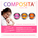 Composita Mama DHA, 90 kapsułek