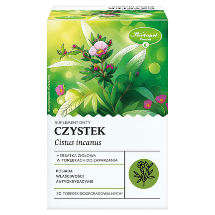 Herbapol, Czystek, 30 saszetek - zdjęcie produktu