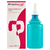 Proctanal Enema, wlewka doodbytnicza, 120 ml