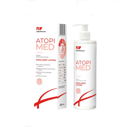 ELFA PHARM Atopi Med, emolientowe mleczko do ciała, 400 ml — Inhaltsstoffe i ocena