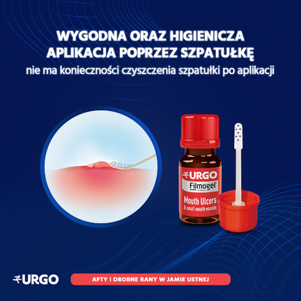 Urgo Afty i drobne rany w jamie ustnej, 6 ml - ŻEL
