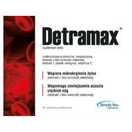 Detramax, 60 tabletek powlekanych