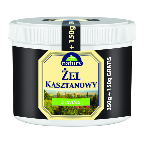 Żel Kasztanowy z Arniką, 500 ml