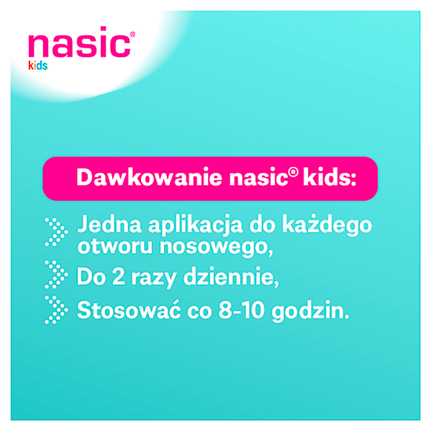 Nasic Kids, aerozol do nosa, 10 ml - Dziecko, Młodzież