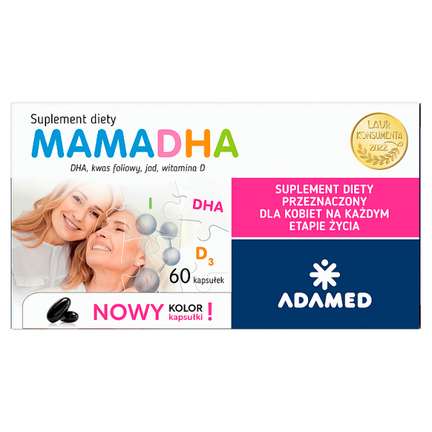 MamaDHA, 60 kapsułek - zdjęcie produktu