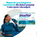 Dicoflor Elektrolity, probiotyk i elektrolity, dla dzieci od 1. roku życia i osób dorosłych, 10 saszetek - PROSZEK