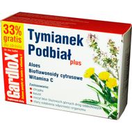 Tymianek i Podbiał plus, 24 pastylki do ssania (16 + 8 gratis)