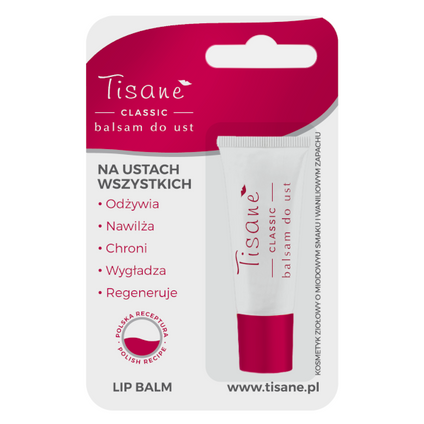 HERBA STUDIO Tisane Classic, balsam do ust, tubka 4,7 g — Składniki i ocena